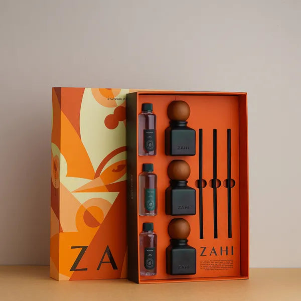 GIFT BOX (ORANGE): 3x100ML